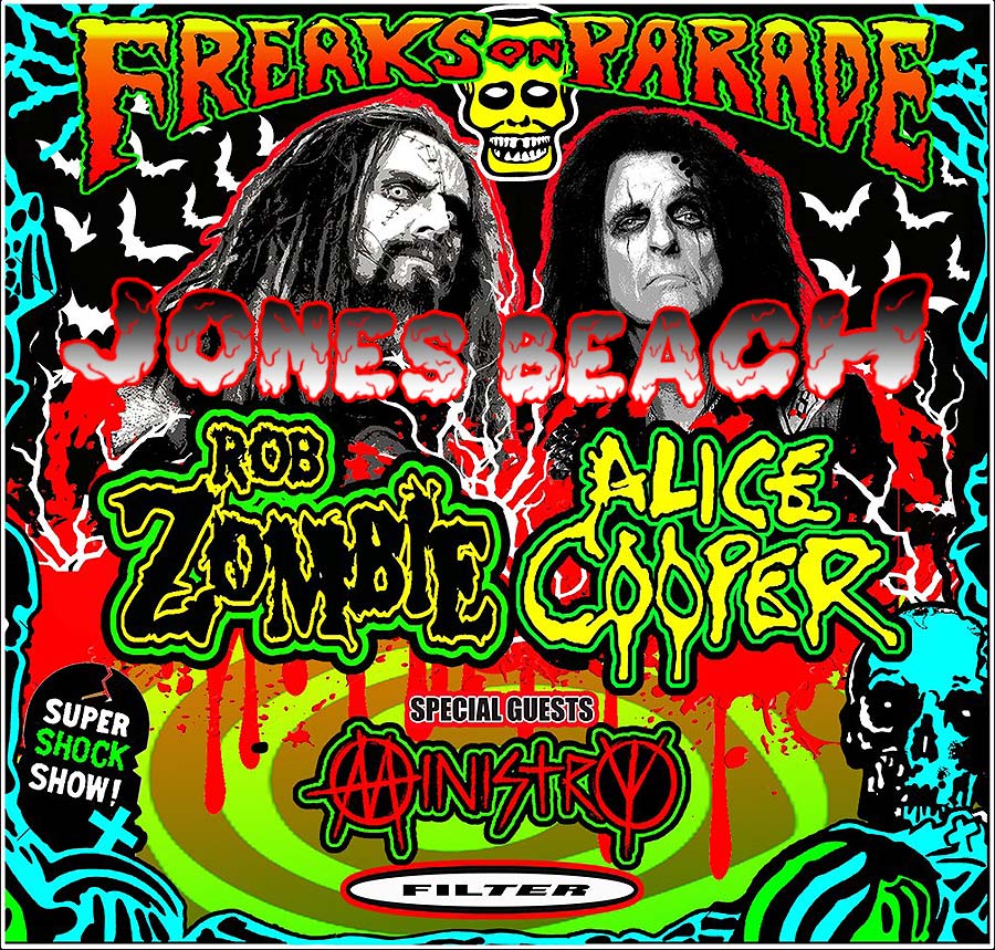 Rob Zombie & Alice Cooper Sept 9, 2023